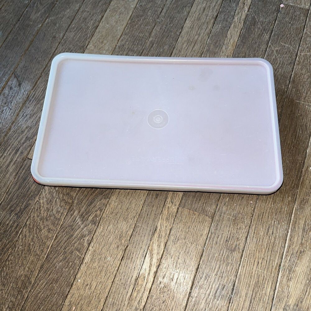Vintage Tupperware Storage Bacon Meat Marinade Paprika Container W/Lid 1292-6